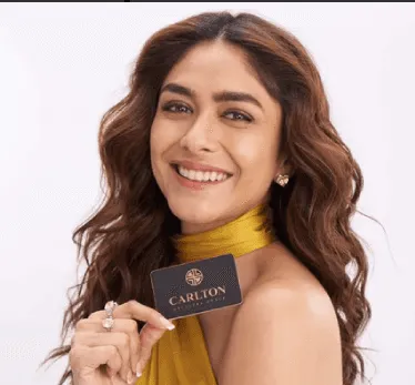 Carlton Wellness Mrunal Thakur Brand Ambassador